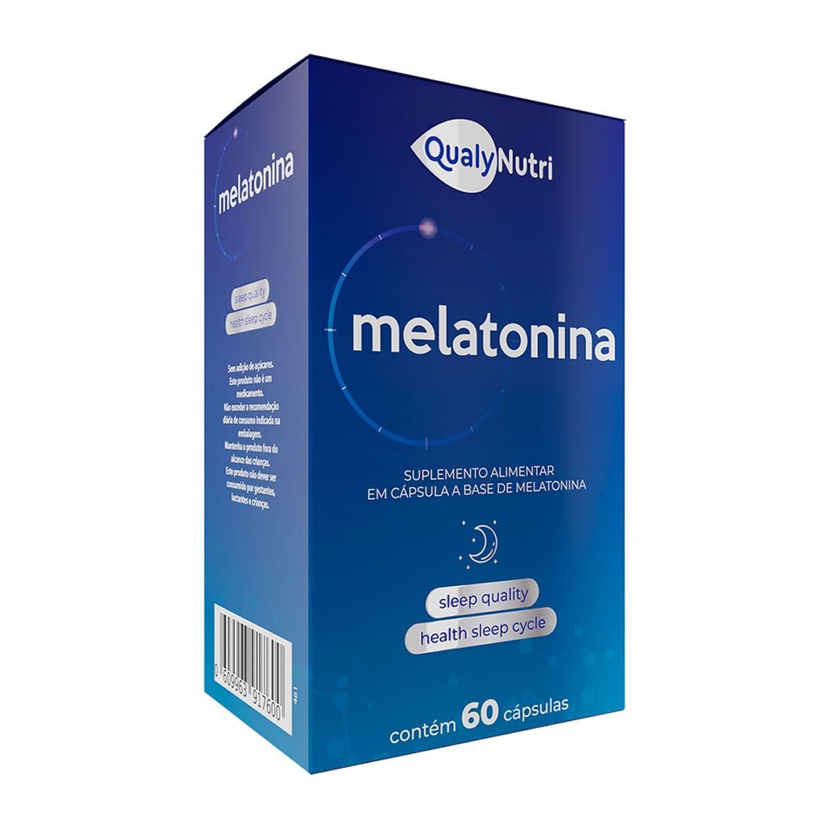 Melatonina - 60 C�psulas -  QualyNutri