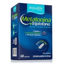 Melatonina e Triptofano - 60 C�psulas - Equaliv