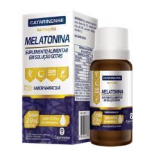 Melatonina em Gotas - 20ml Maracuj� - Catarinense Nutri��o