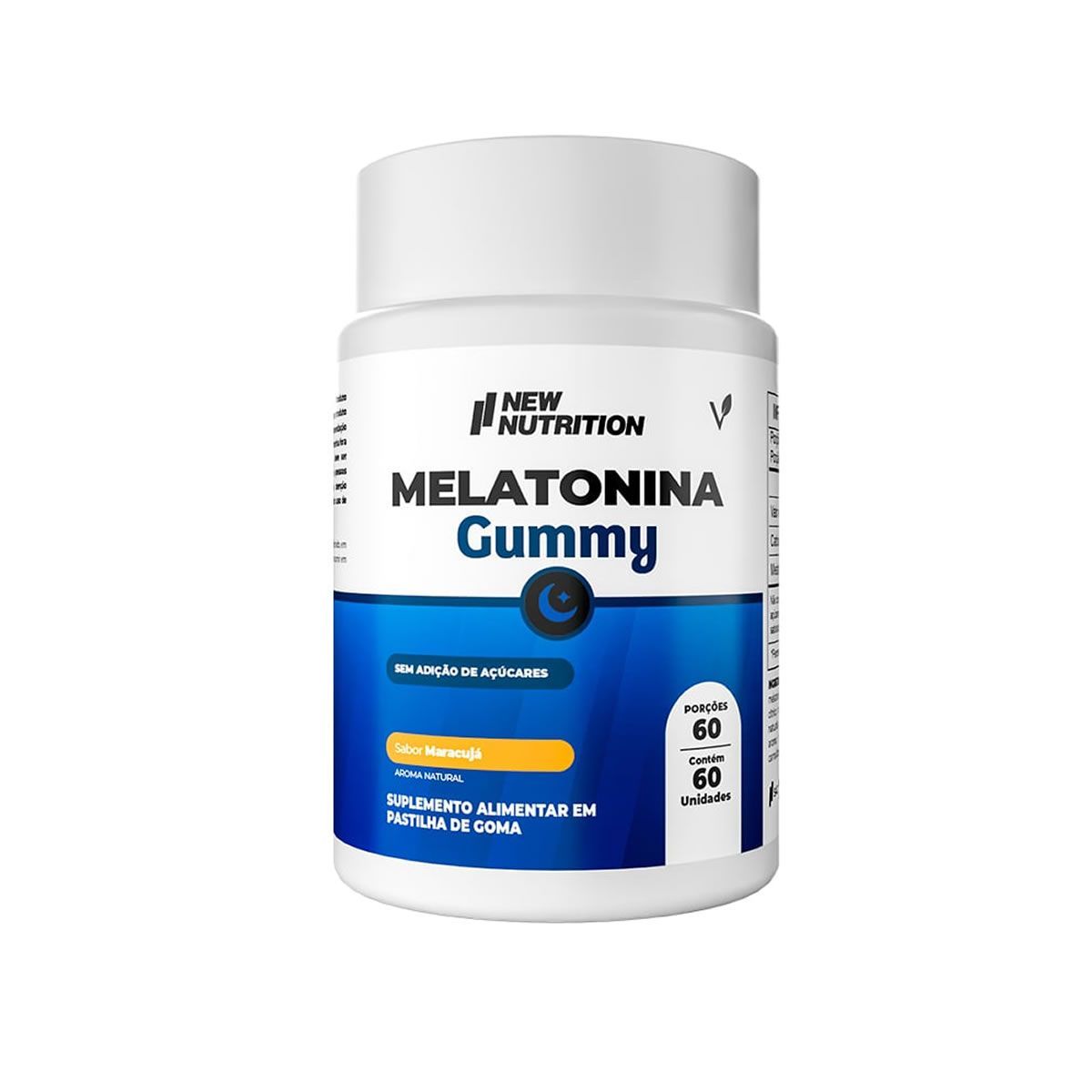 Melatonina Gummy - 60 Gomas 2,5g Maracuj� - NewNutrition