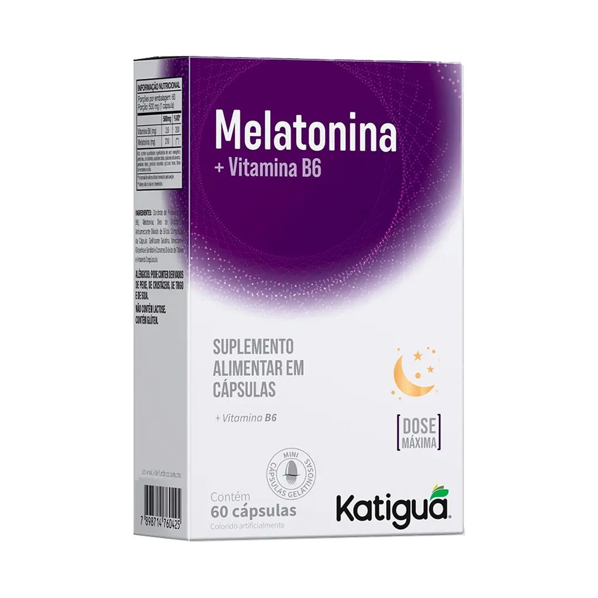 Melatonina Moonlight - 60 C�psulas - Katigu�