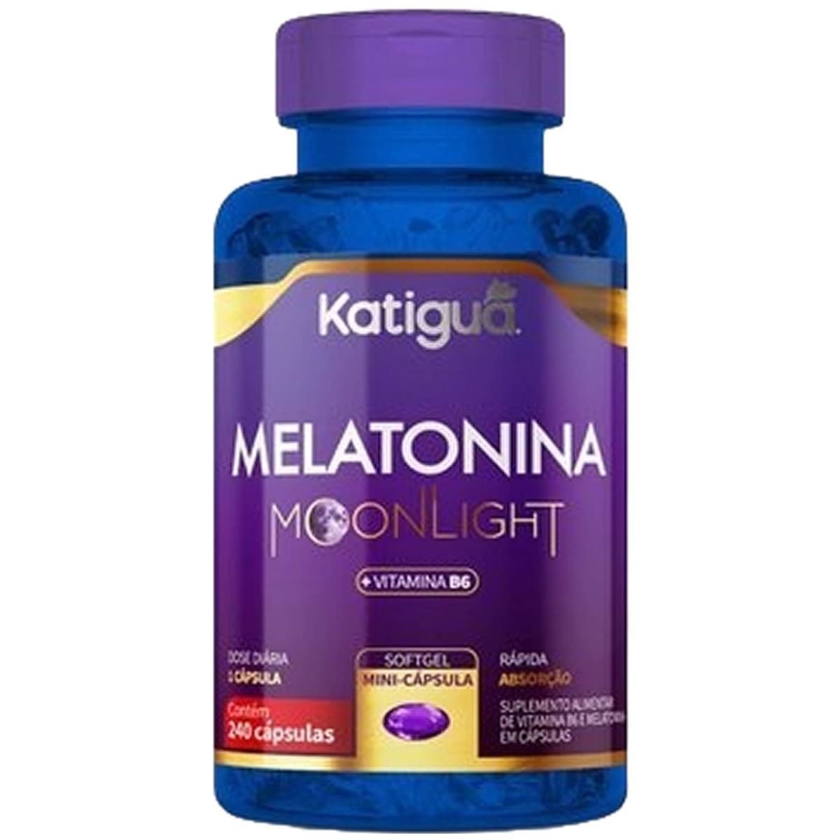 Melatonina Moonlight - 240 C�psulas - Katigu�