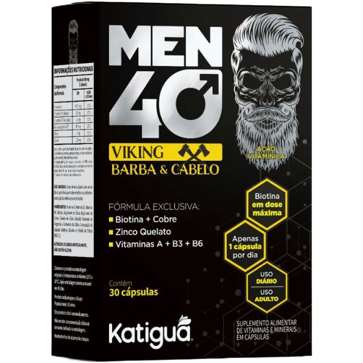 Men40 Viking - 30 C�psulas - katigu�*** Data Venc. 28/02/2024
