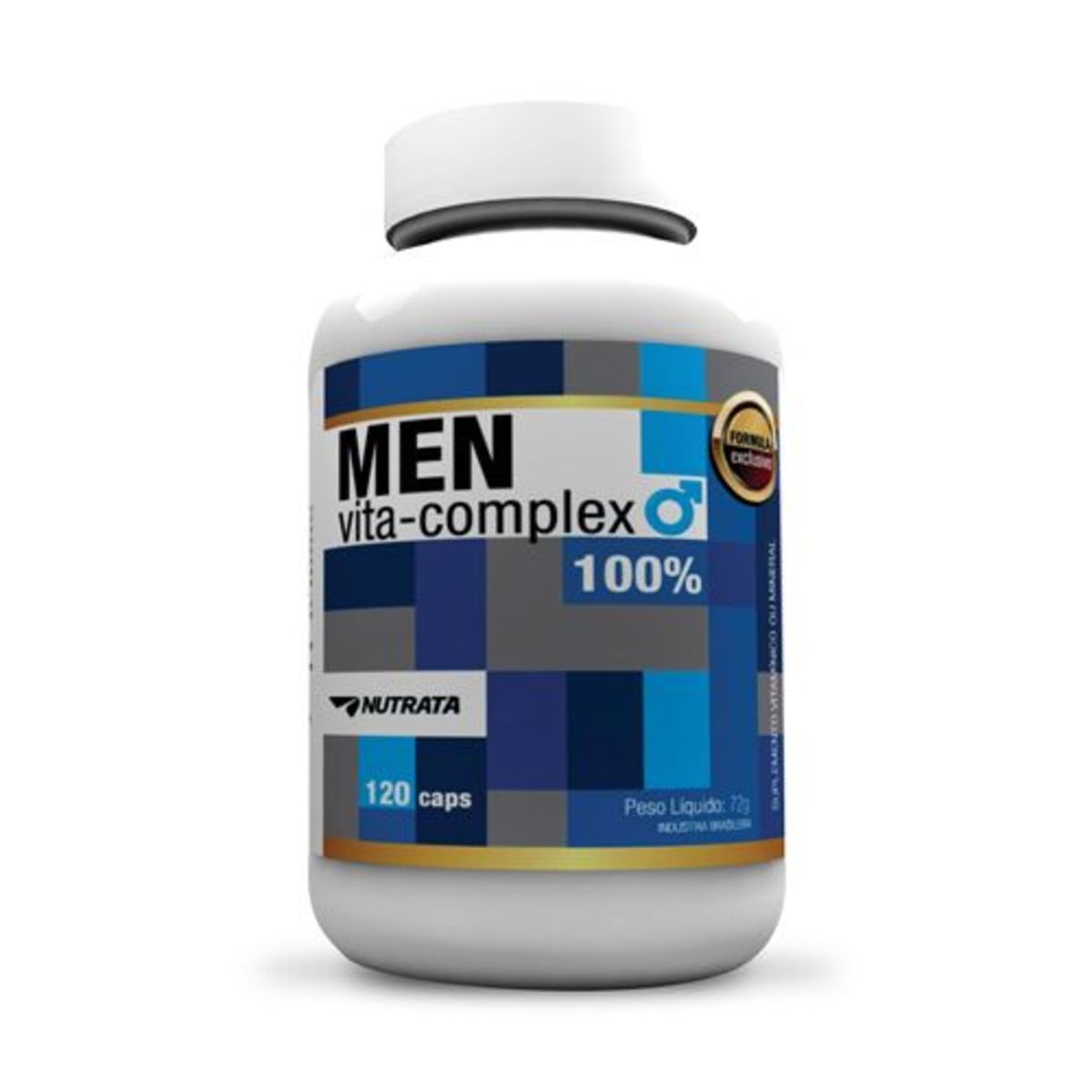 Men Vita-Complex - 120 C�psulas - Nutrata