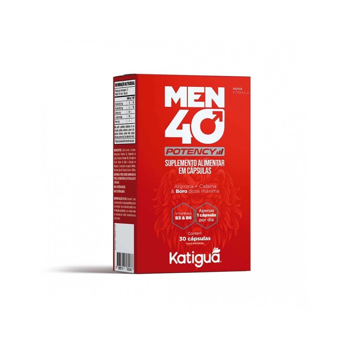 Men40 Potency - 30 C�psulas - Katigu�