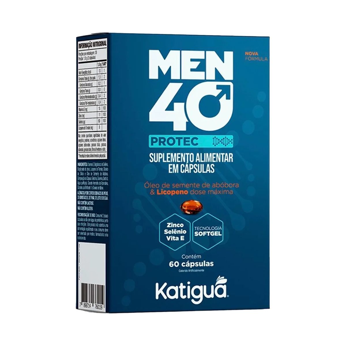 Men40 Protec - 60 C�psulas - Katigu�