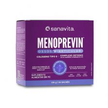 Menoprevin Ossos E Articular - 30 Sach�s 7,5g Baunilha - Sanavita