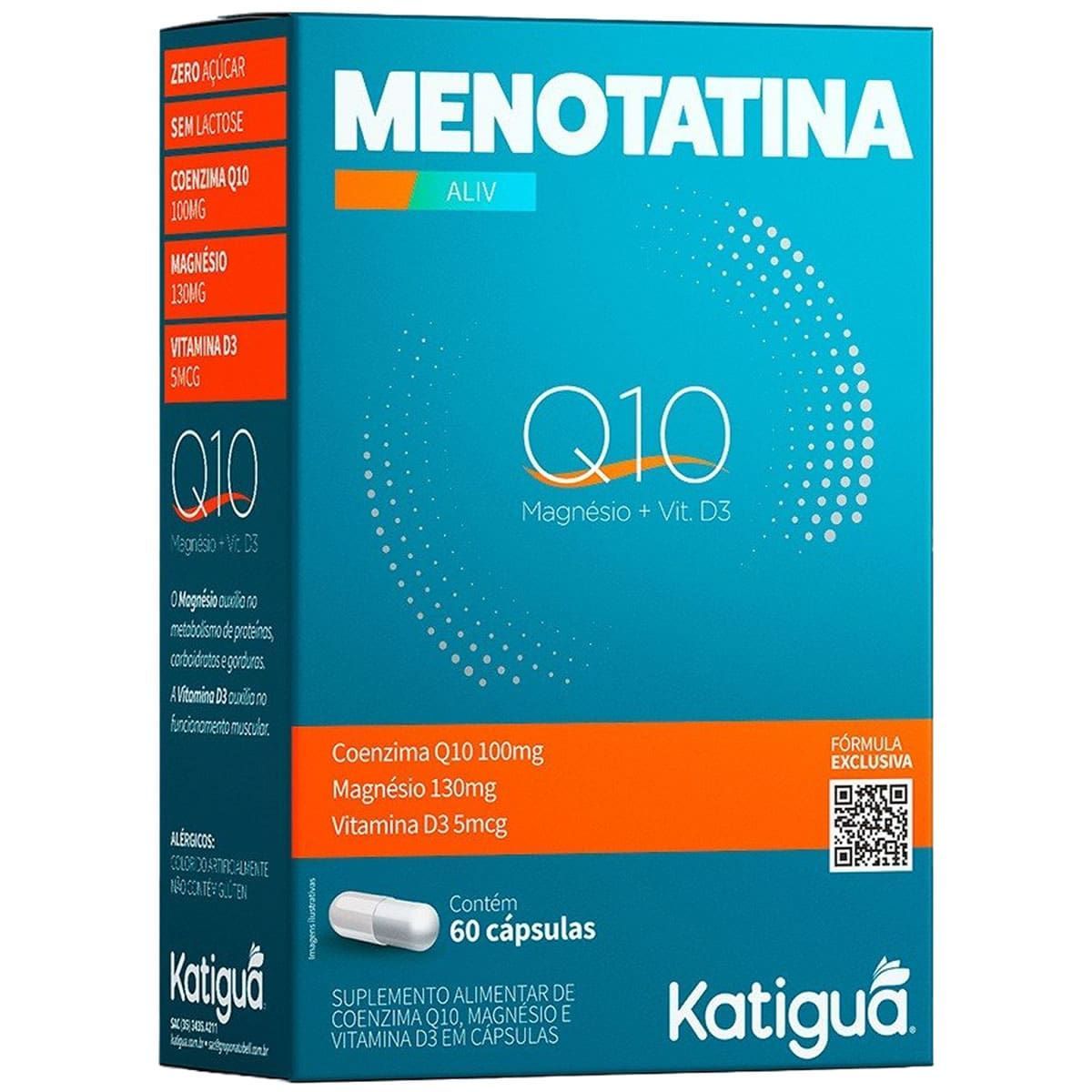 Menotatina - 60 C�psulas - Katigu�