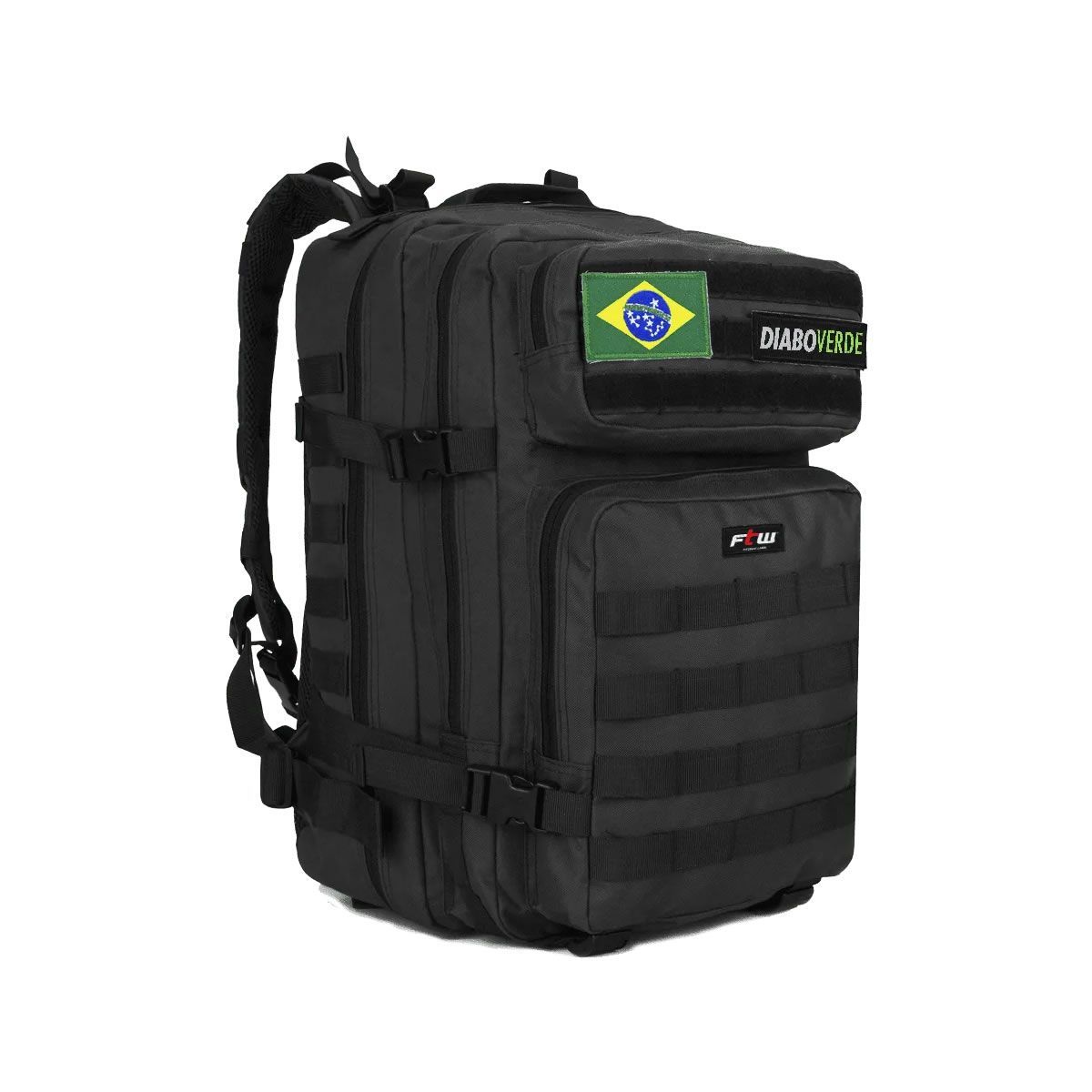 Mochila T�tica - Preto - FTW