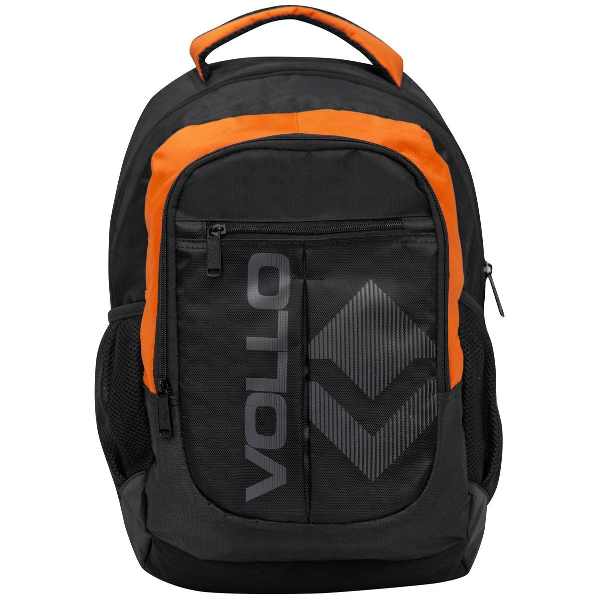 Mochila Vollo Power - Preto e Laranja - Vollo Sports