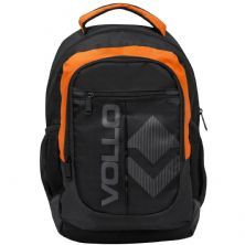 Mochila Vollo Power - Preto e Laranja - Vollo Sports