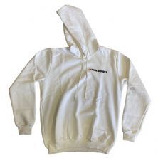 Moletom Com Capuz B�sico - Off White Tamanho M - True Source