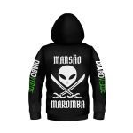 Moletom Diabo Verde Mans�o Maromba - Tamanho G Preto - FTW