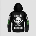 Moletom Diabo Verde Mans�o Maromba - Tamanho P Preto - FTW
