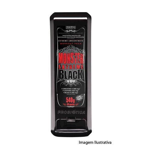 Monster Extreme Black - 44 packs - Probi�tica