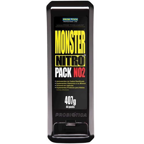 Monster Nitro Pack NO2 - 44 Packs - Probi�tica