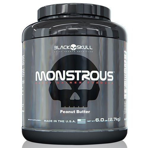 Monstrous - 2700g Peanut Butter - Black Skull