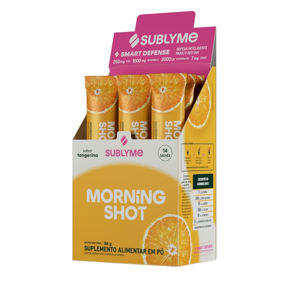 Morning Shot - 14 Sach�s 6g Tangerina - Sublyme