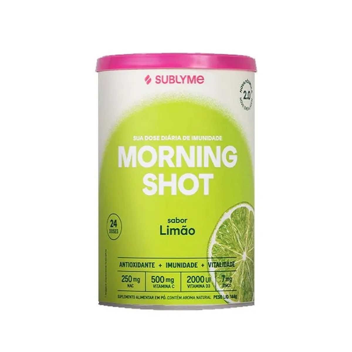 Morning Shot - 144g Lim�o - Sublyme