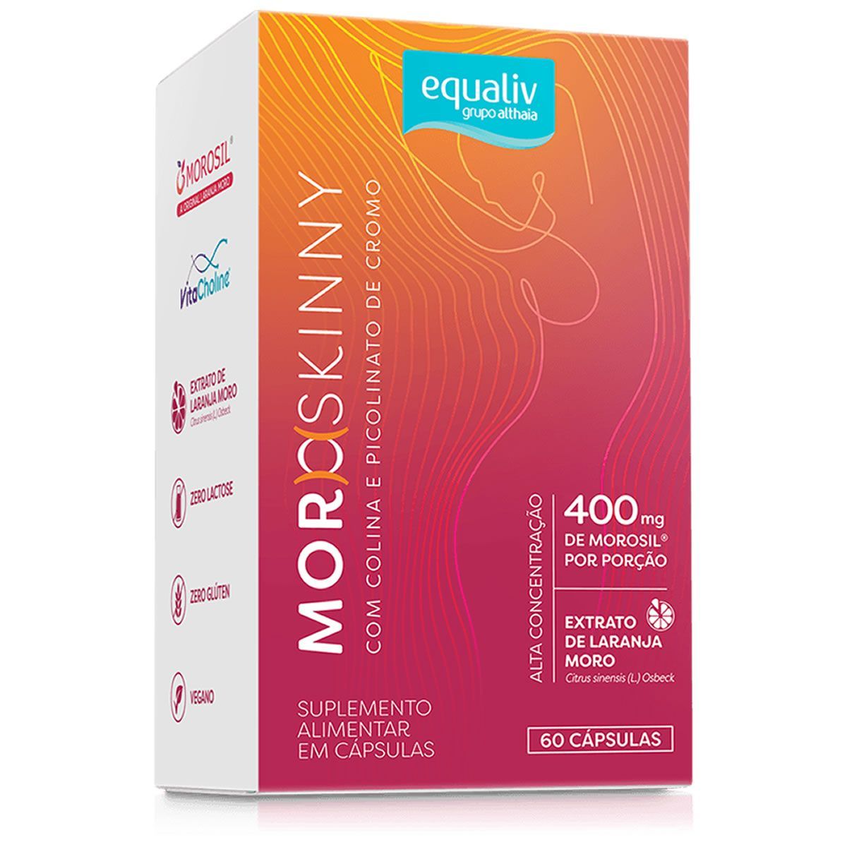 Moro Skinny - 60 C�psulas - Equaliv