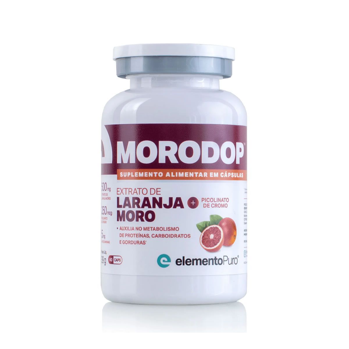 MoroDop Extrato de Laranja Moro - 60 C�psulas - ElementoPuro