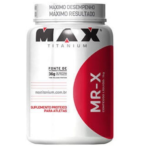 MRX Time Release Protein - 1000g Cookies e Creme - Max Titanium