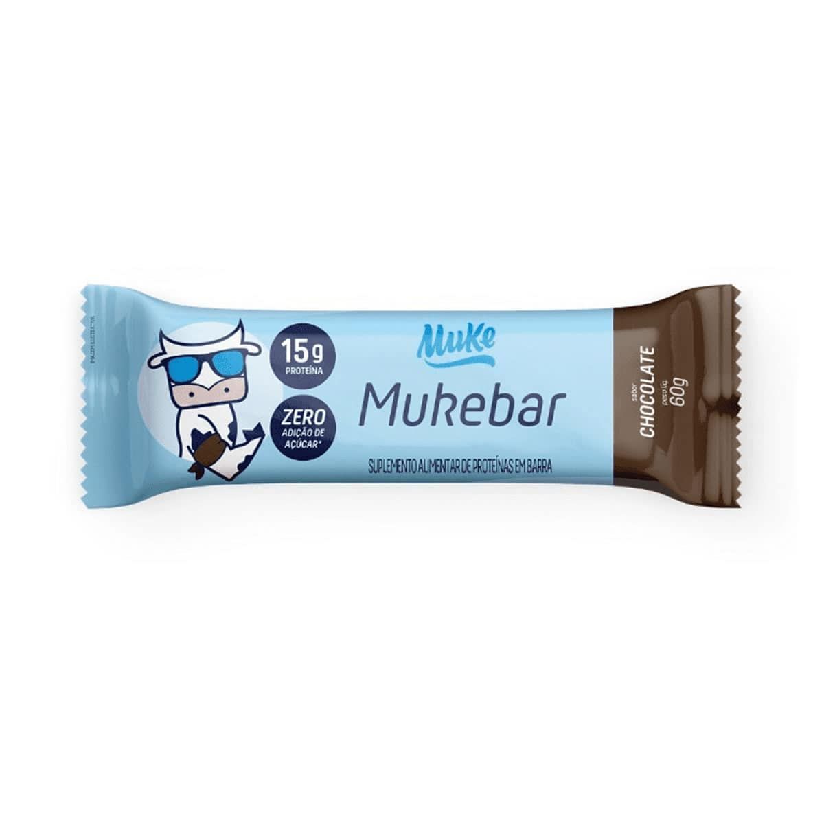 Mukebar - 1 Unidade 60g Chocolate - Mais Mu