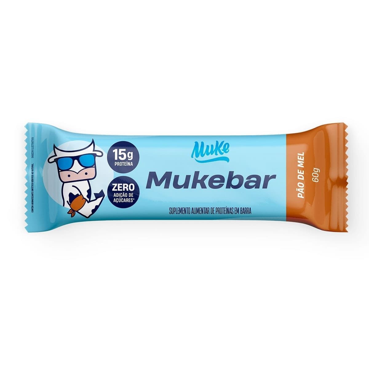 Mukebar - 1 Unidade 60g P�o de Mel - Mais Mu*** Data Venc. 09/01/2024