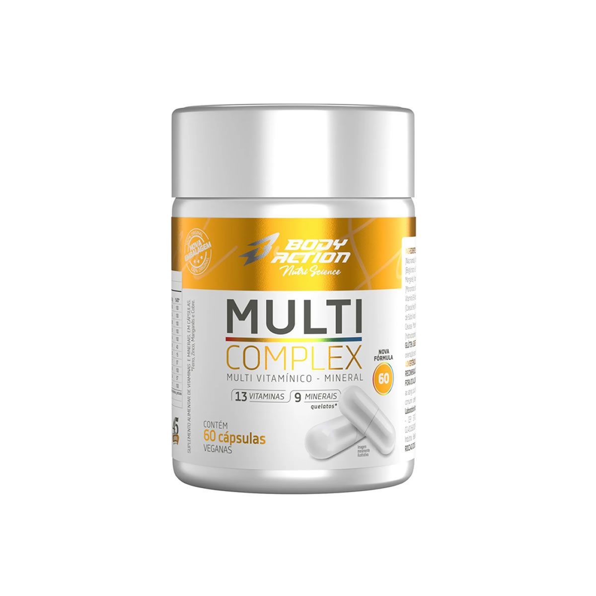Multi Complex - 60 C�psulas - Body Action
