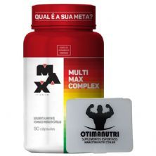 Multimax Complex - 90 c�psulas + Porta C�psulas transparente - Max Titanium