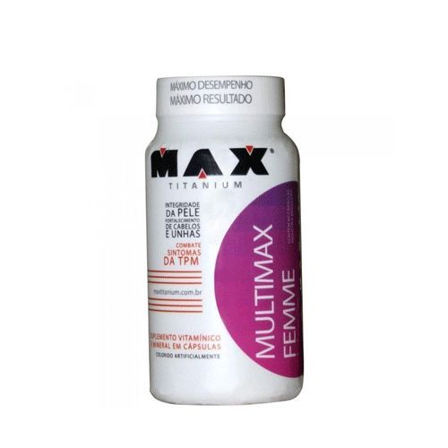 Multimax Femme - 120 c�psulas - Max Titanium