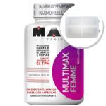 Multimax Femme - 120 c�psulas + Porta C�psulas transparente - Max Titanium