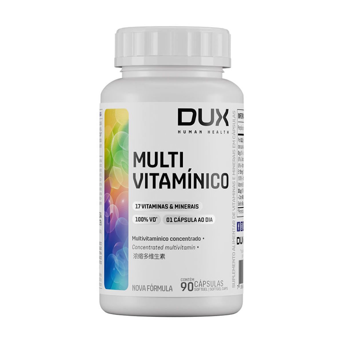 Multivitam�nico Esportivo - 90 C�psulas Softgel - Dux Nutrition