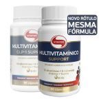 Multivitam�nico Support - 90 C�psulas 620mg - Vitafor