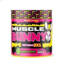 Muscle Bunny Pr�-Treino - 300g Pink Lemonade - Adaptogen