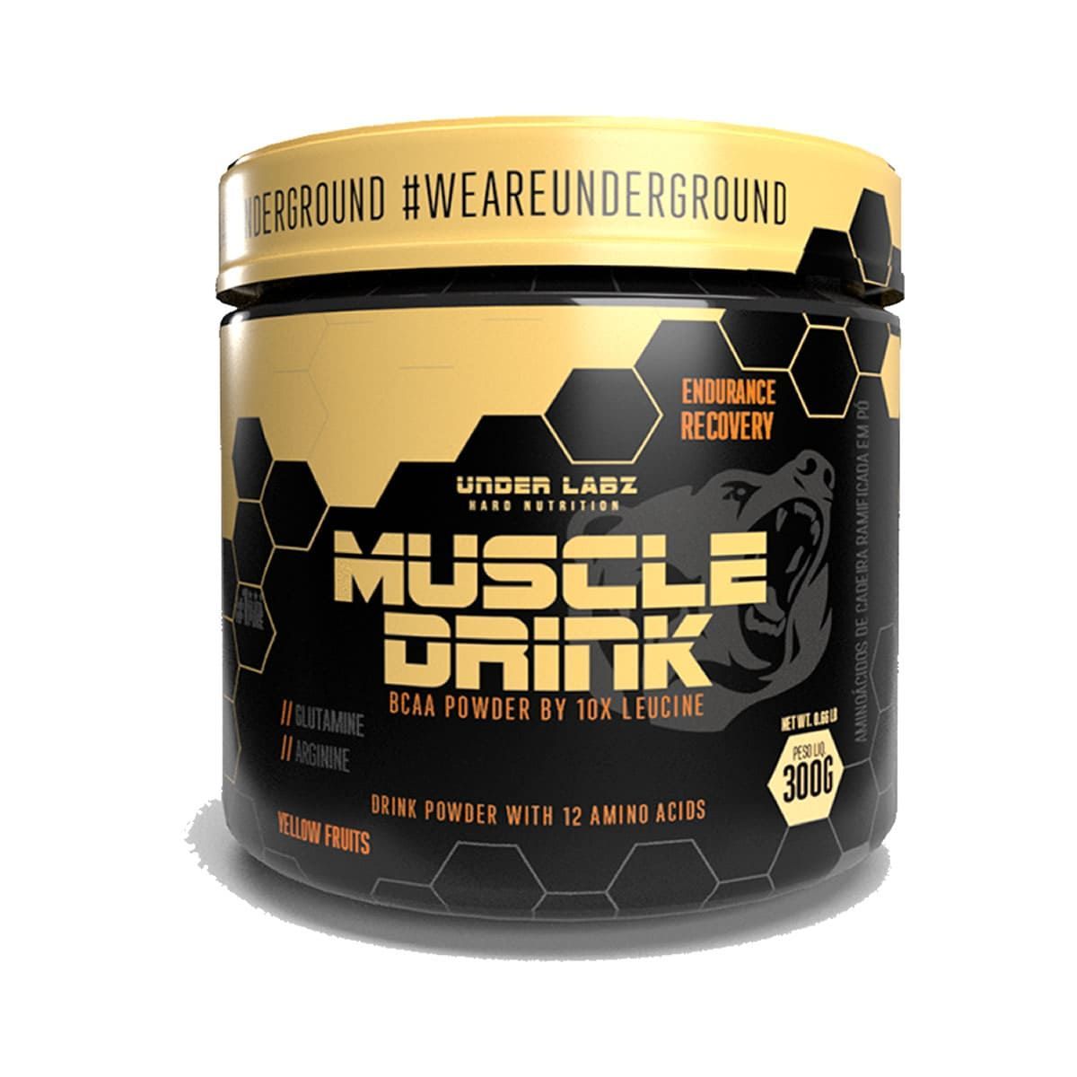 Muscle Drink And More - 300g Yellow Fruits - Under Labz*** Data Venc. 30/10/2023