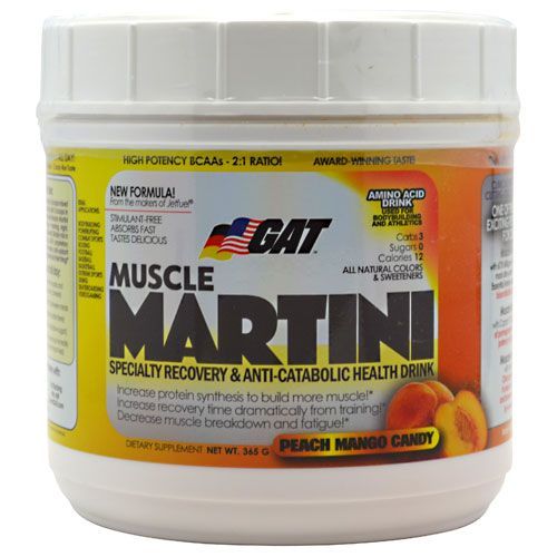 Muscle Martini - Peach Mango 365g - GAT