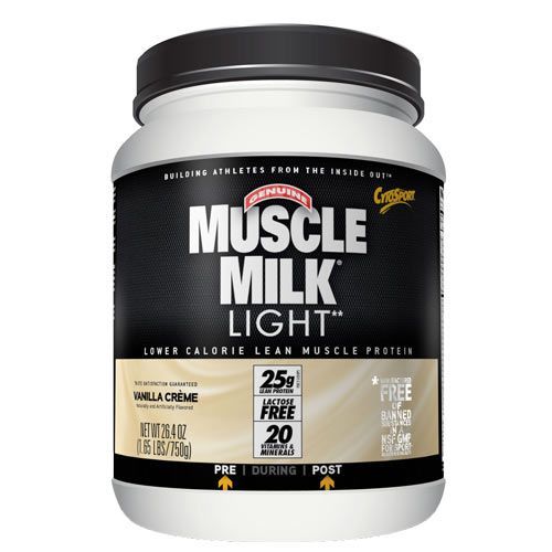 Muscle Milk Light - 750G Baunilha - Cytosport