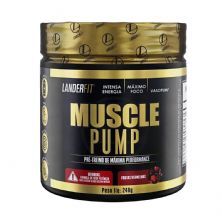 Muscle Pump - 240g Frutas Vermelhas - Landerfit