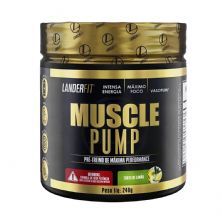 Muscle Pump - 240g Torta de Lim�o - Landerfit