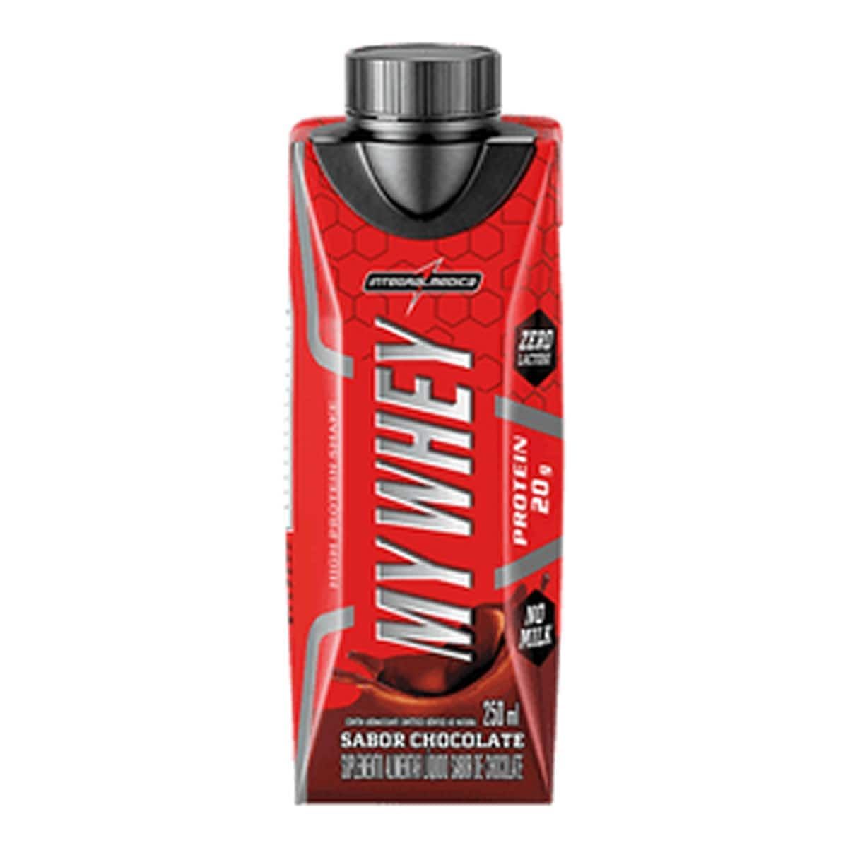 My Whey - 1 Unidade 250ml Chocolate - IntegralM�dica*** Data Venc. 30/04/2024