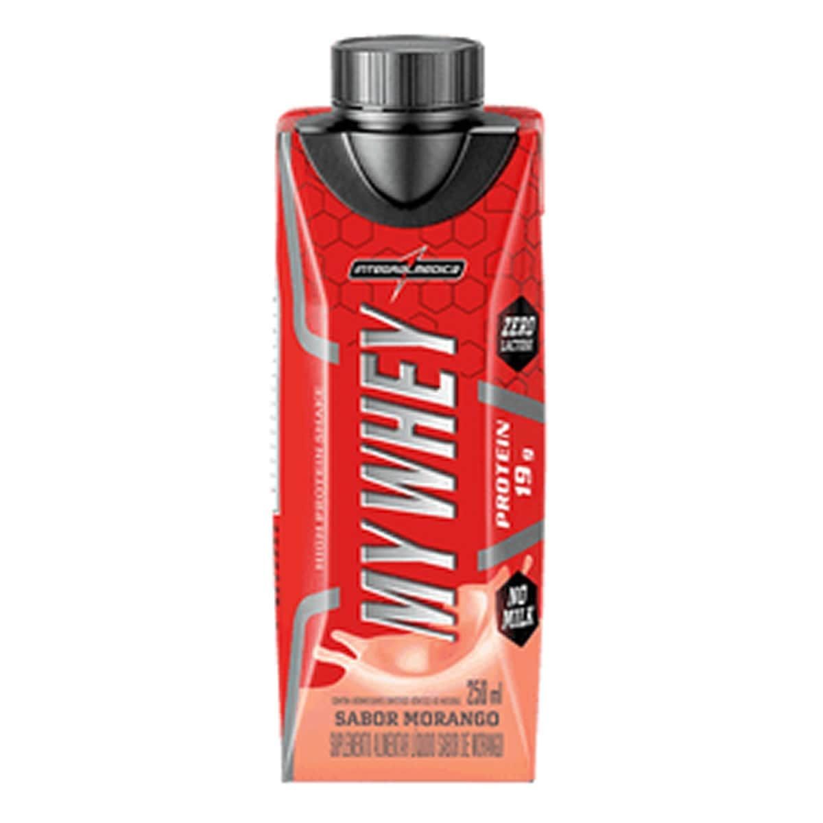 My Whey - 1 Unidade 250ml Morango - IntegralM�dica