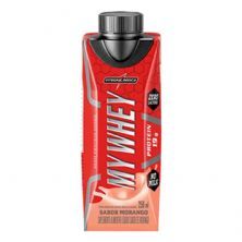 My Whey - 1 Unidade 250ml Morango - IntegralM�dica
