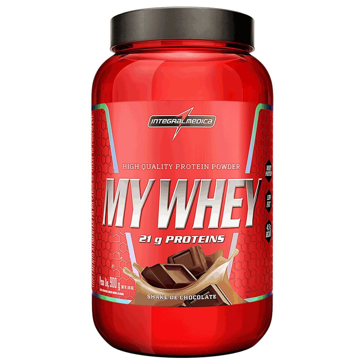 My Whey - 900g Shake de Chocolate - IntegralM�dica