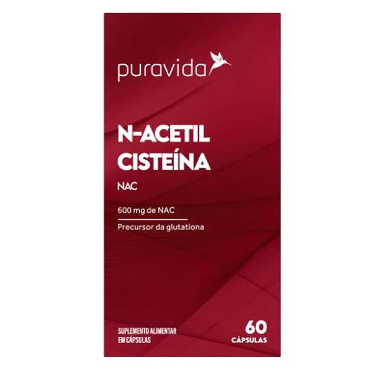 N-acetil Cisteina - 60 C�psulas - Puravida