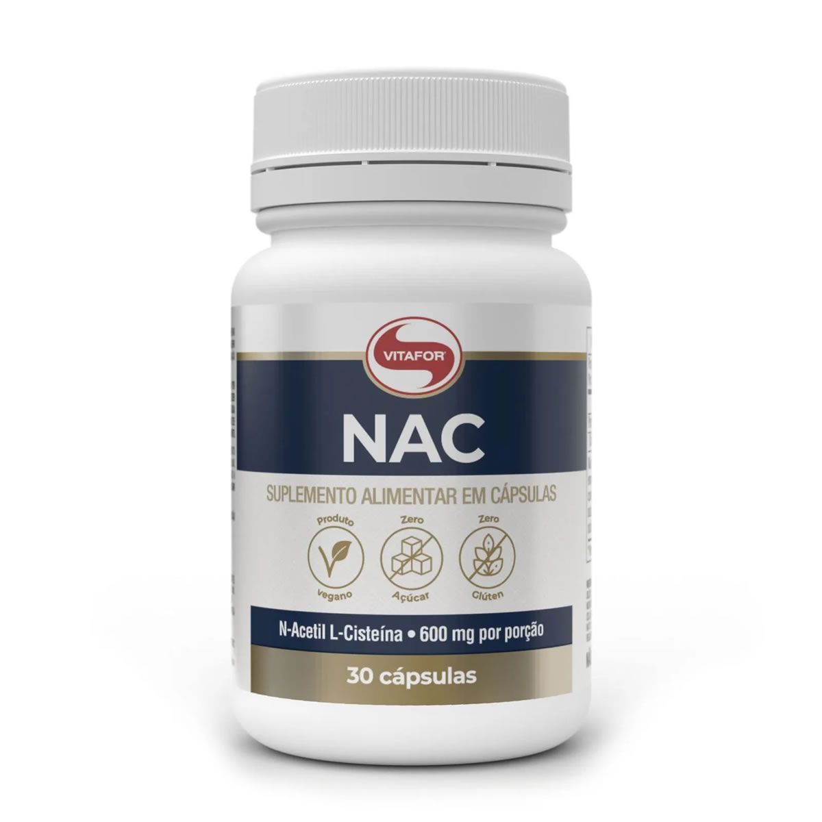 NAC - 30 C�psulas - Vitafor