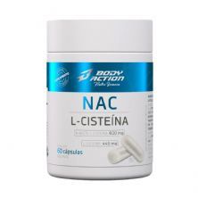 NAC (L-Ciste�na) 600mg - 60 C�psulas - BodyAction