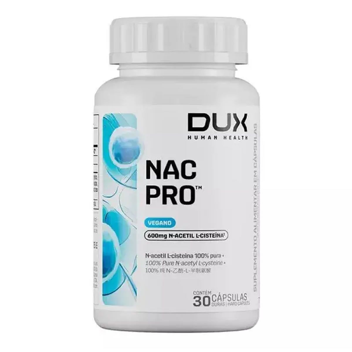 Nac Pro - 30 C�psulas - Dux Nutrition