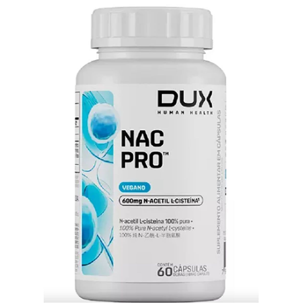 Nac Pro - 60 C�psulas - Dux Nutrition