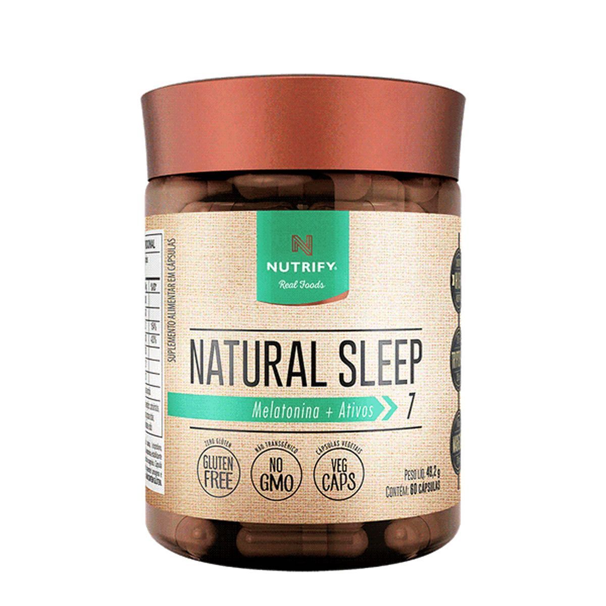 Natural Sleep - 60 C�psulas - Nutrify*** Data Venc. 28/02/2025